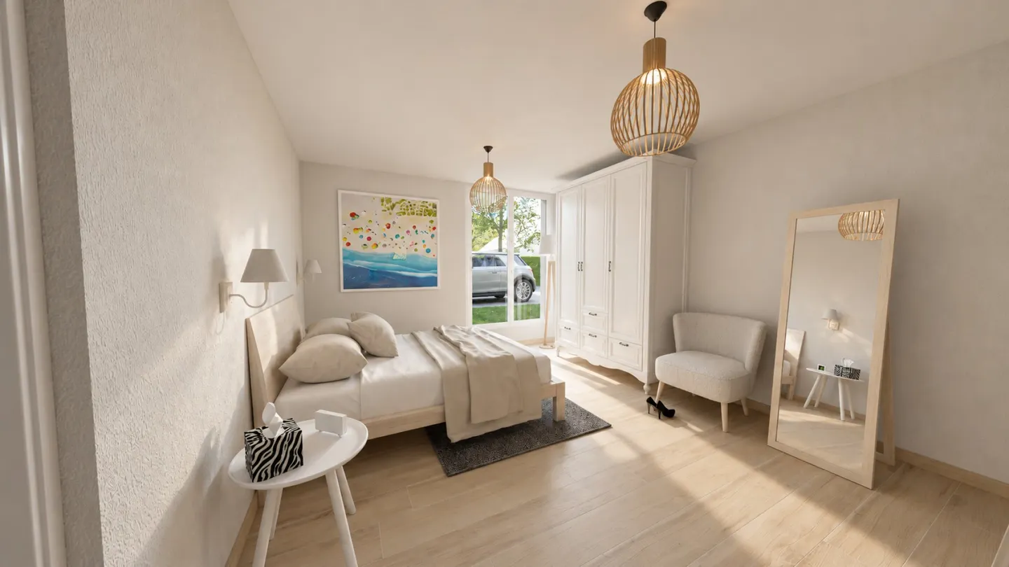 Elegantes Appartement mit Terrasse - Foto 5 von 9