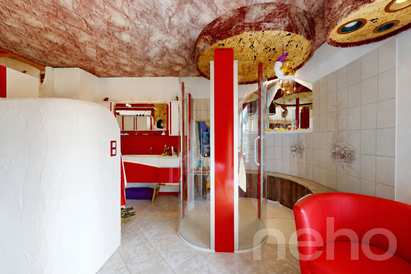 Appartement avec concept d'espace ouvert, jardin d'hiver et caractère particulier - Photo 10 sur 12