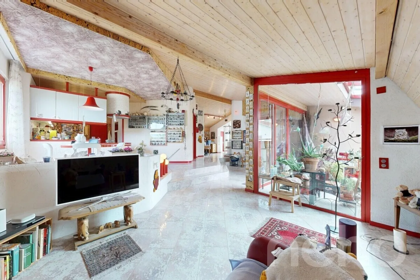 Appartement avec concept d'espace ouvert, jardin d'hiver et caractère particulier - Photo 5 sur 12