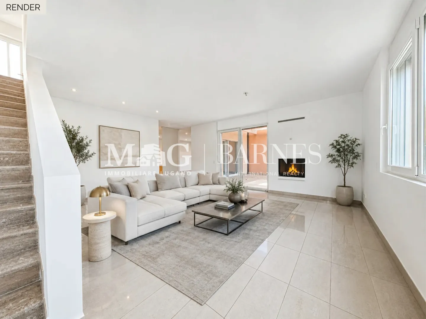 Lugano, Vezia : Grande maison de 7,5 pièces avec jardin - 250 m² - Photo 5 sur 15