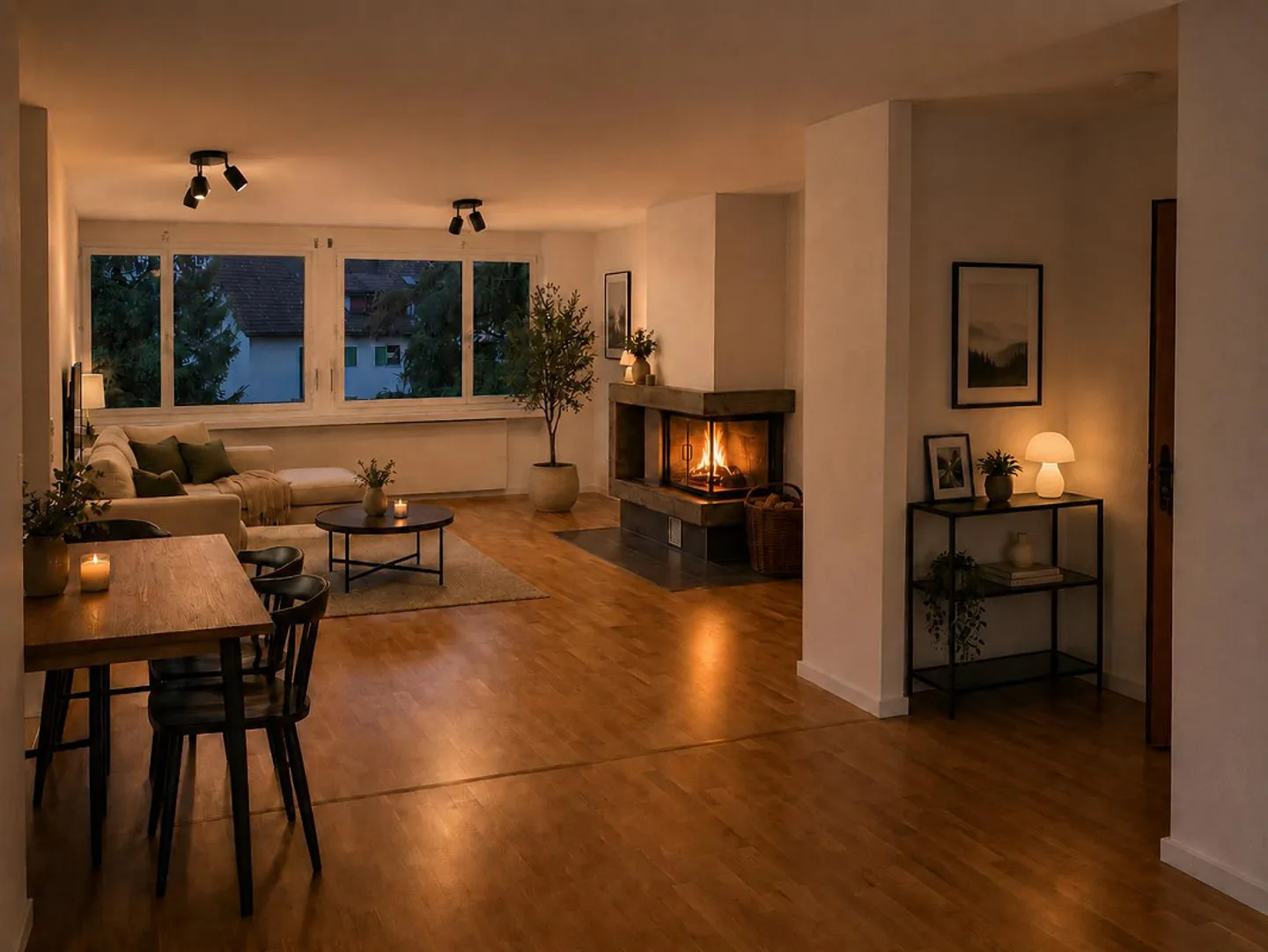 Attico esclusivo di 4,5 locali con camino, balcone e vista sulle montagne - Foto 1 di 15