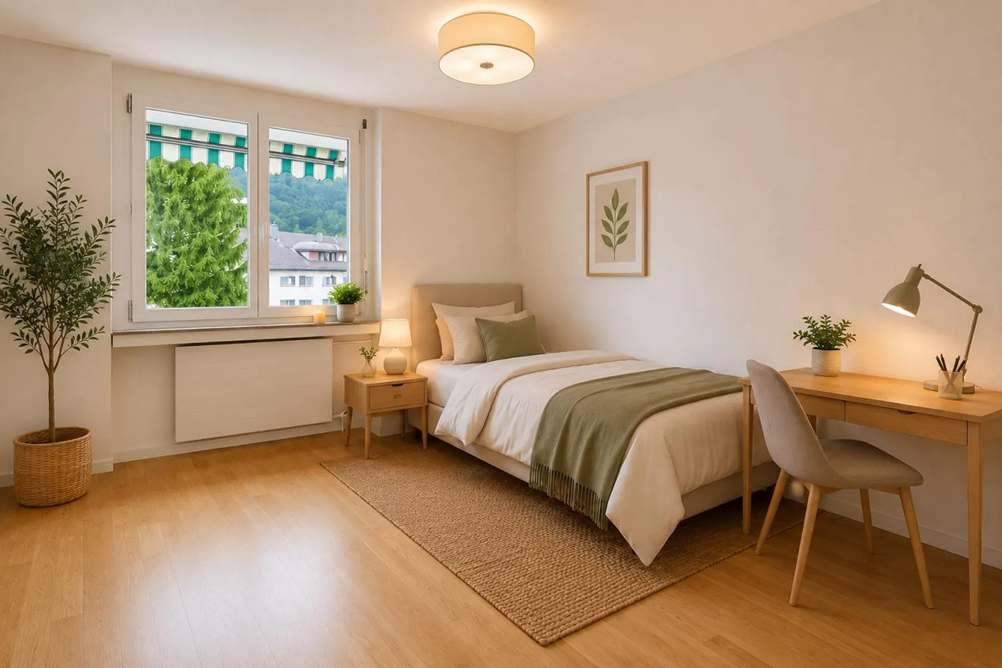 Attico esclusivo di 4,5 locali con camino, balcone e vista sulle montagne - Foto 13 di 15