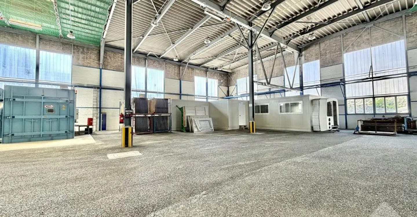 Industriehalle mit 20'500 m3 und 2'130 m2 mit gesichertem Zugang - Foto 6 von 12