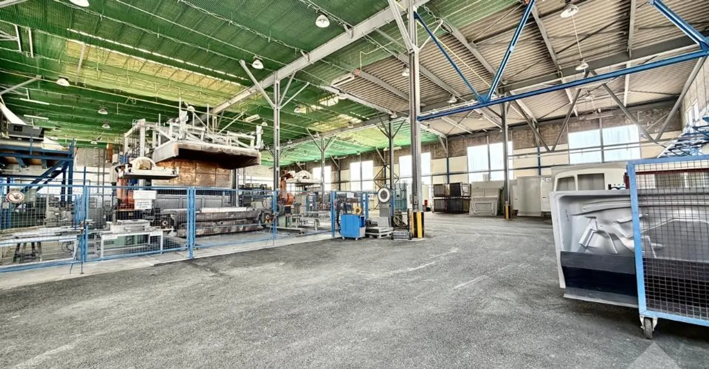 Industriehalle mit 20'500 m3 und 2'130 m2 mit gesichertem Zugang - Foto 7 von 12