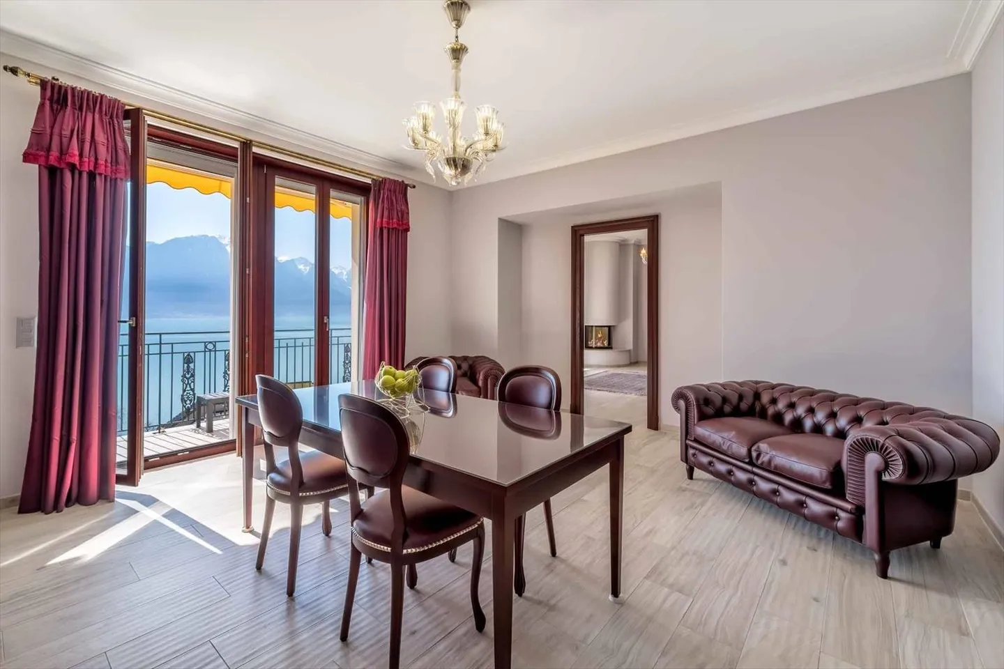 Prächtige 5.5-Zimmer-Wohnung in einer Prestigeresidenz zum Verkauf im Zentrum von Montreux - Foto 7 von 13