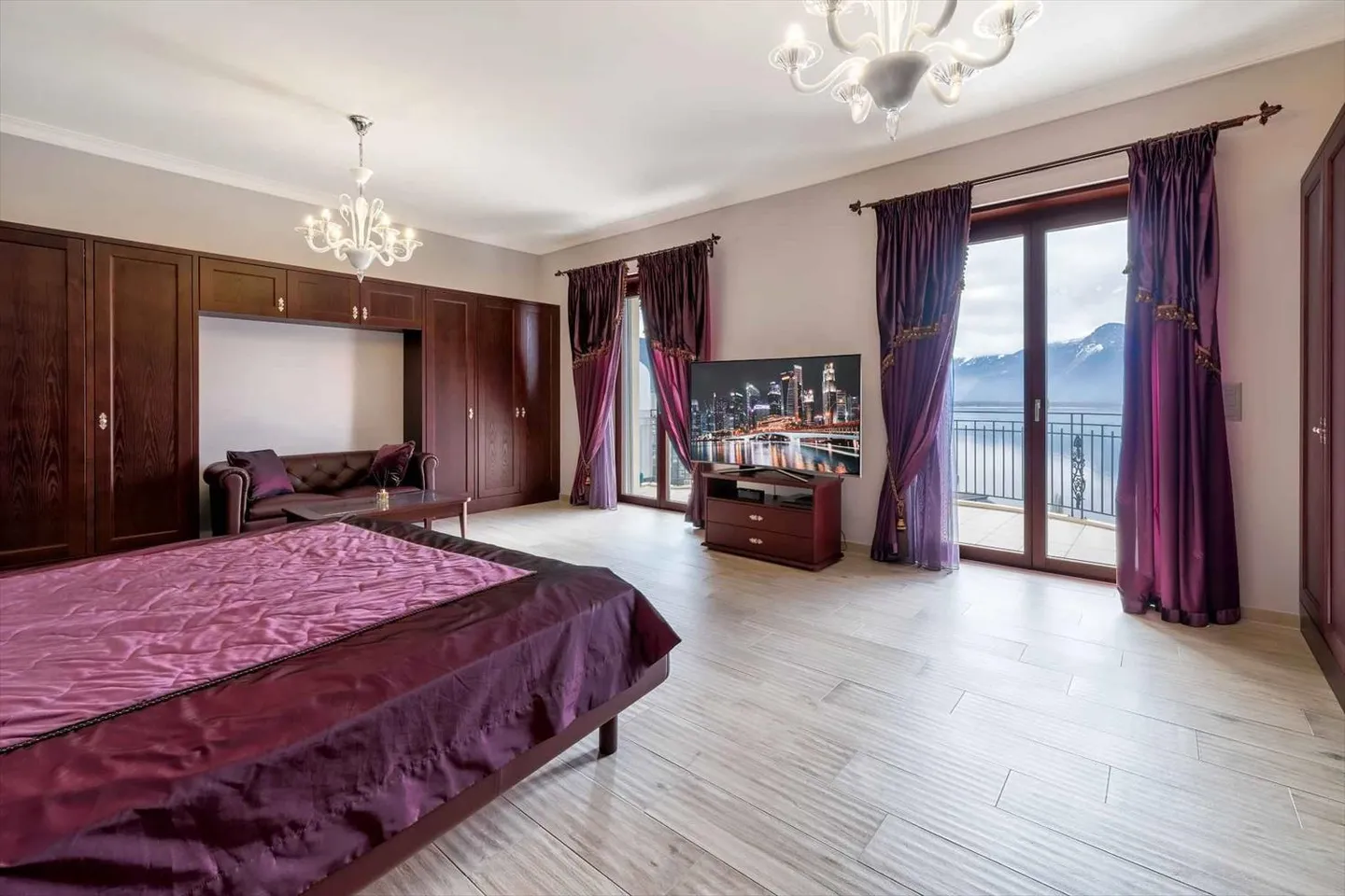Prächtige 5.5-Zimmer-Wohnung in einer Prestigeresidenz zum Verkauf im Zentrum von Montreux - Foto 11 von 13