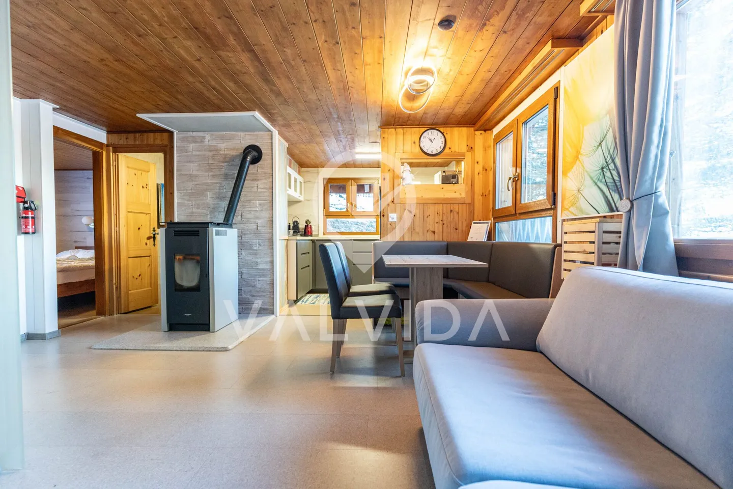 Chalet charmant zer Tola dans un emplacement ensoleillé de Bürchen - Photo 8 sur 18