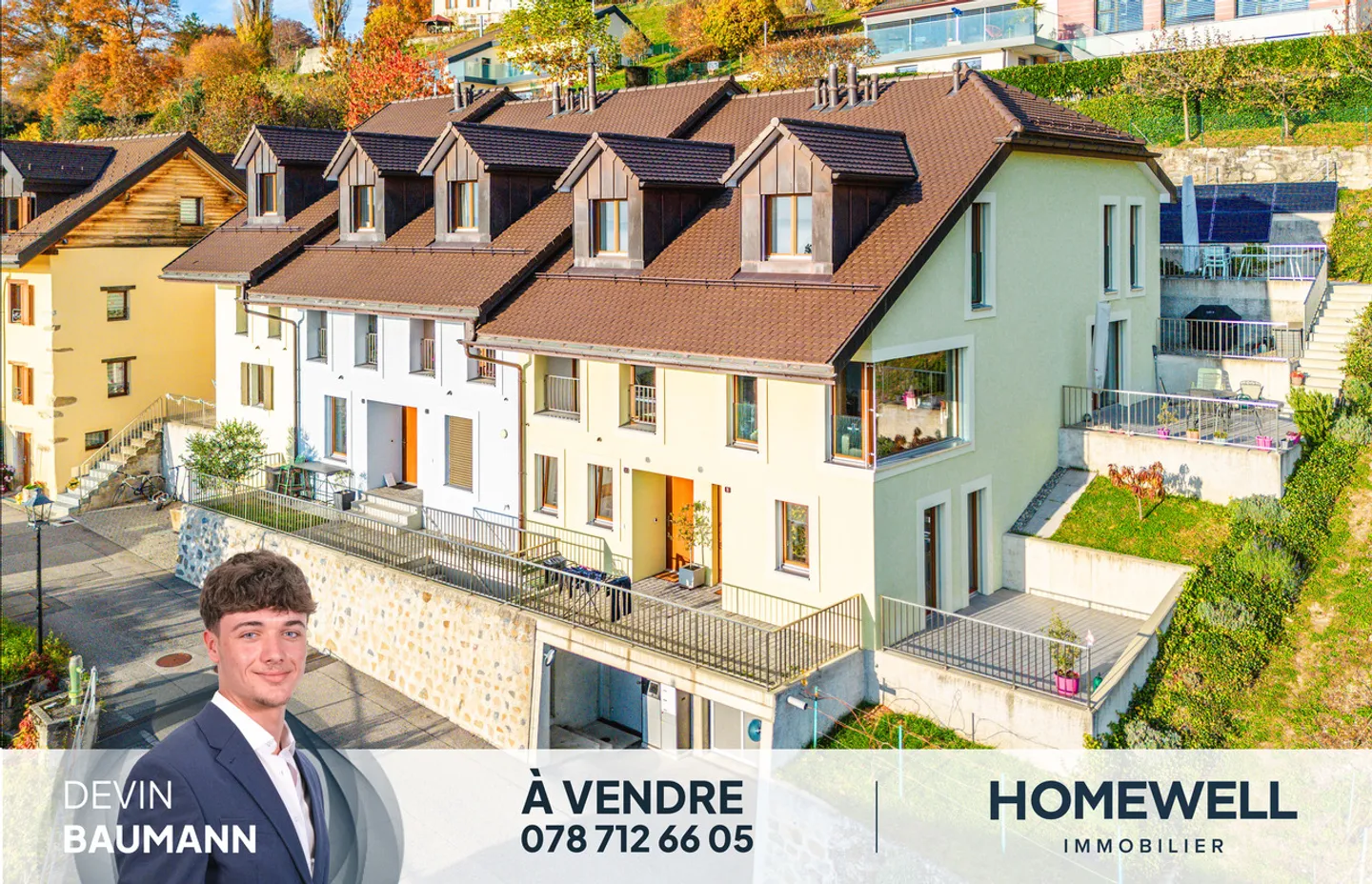 «Modernes Haus in Chexbres mit herrlichem Blick auf den See!» - Foto 1 von 15