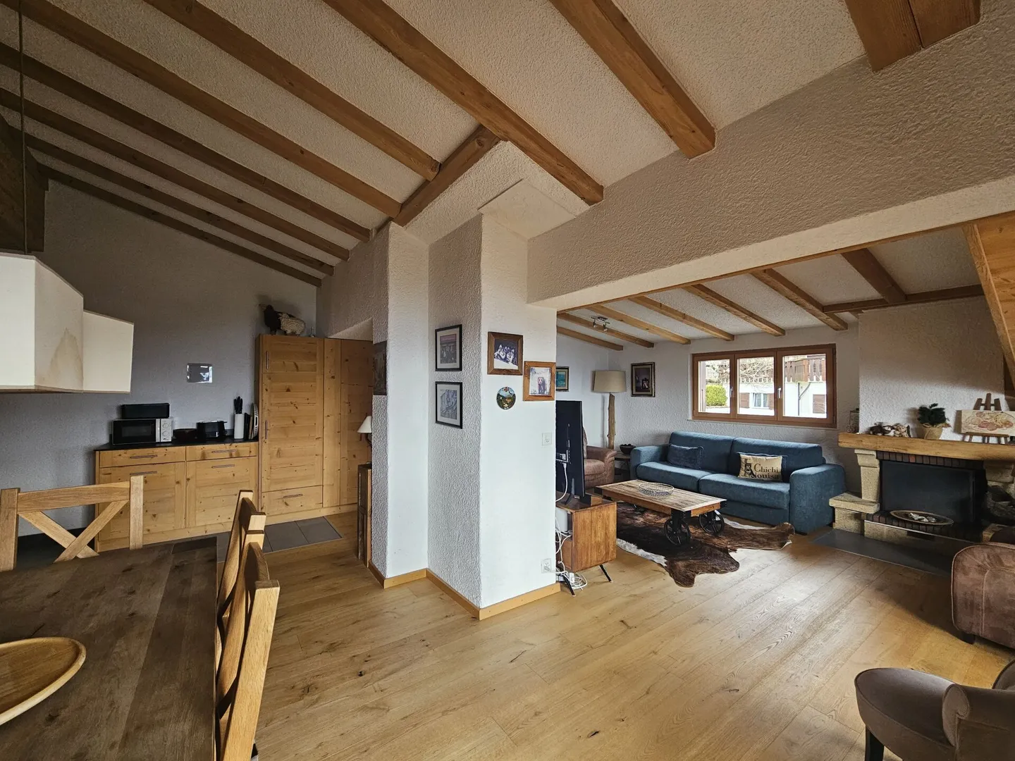 Charmantes Appartement in Arveyes - Foto 2 von 10