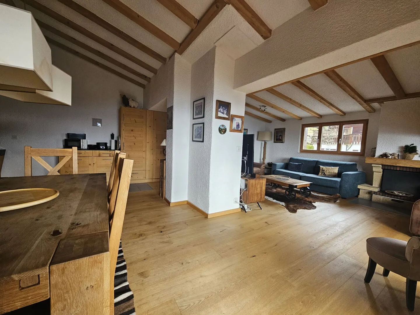 Charmantes Appartement in Arveyes - Foto 7 von 10