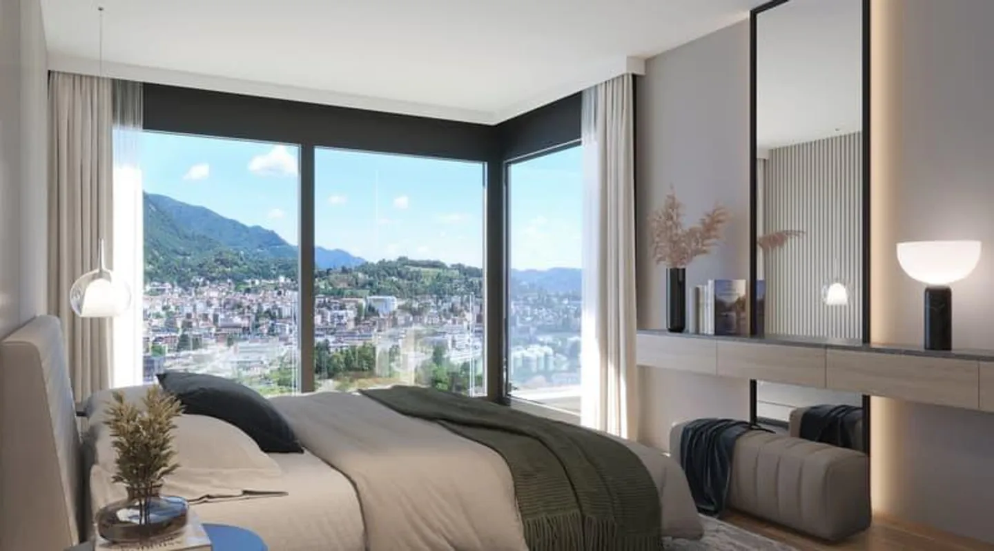 NEW DUPLEX IMMERSED IN GREEN - ALBONAGO - Photo 4 of 8