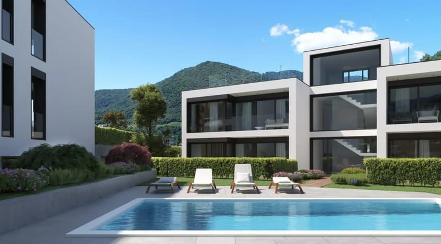 NEW DUPLEX IMMERSED IN GREEN - ALBONAGO - Photo 5 of 8