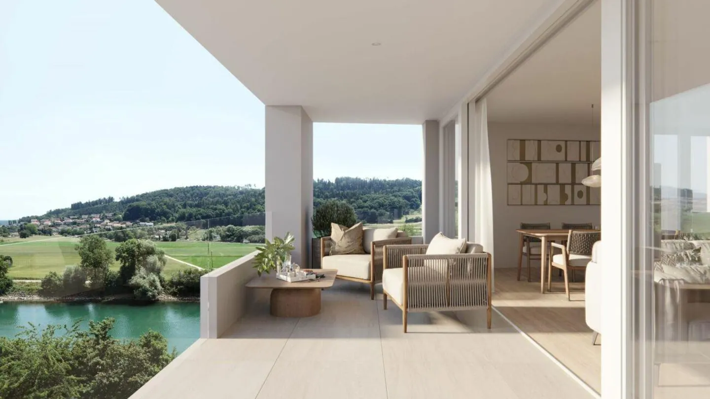 H1.2 I 4.5-room apartment on the 1st floor directly by the Aare - Photo 2 of 6