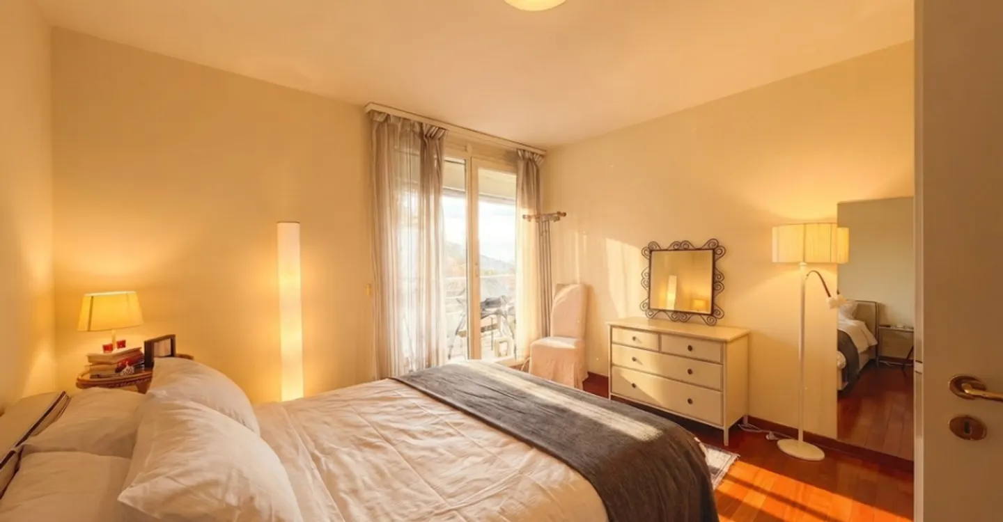180-degree panoramic view of Lake Geneva - Spacious 4.5 rooms - Photo 5 of 9