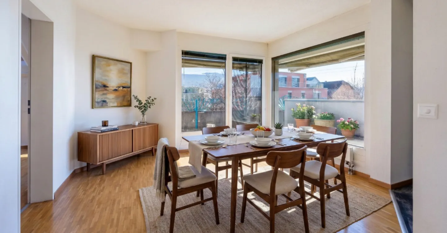 Dachgeschosswohnung zur Renovierung in Perly-Certoux - Foto 2 von 6