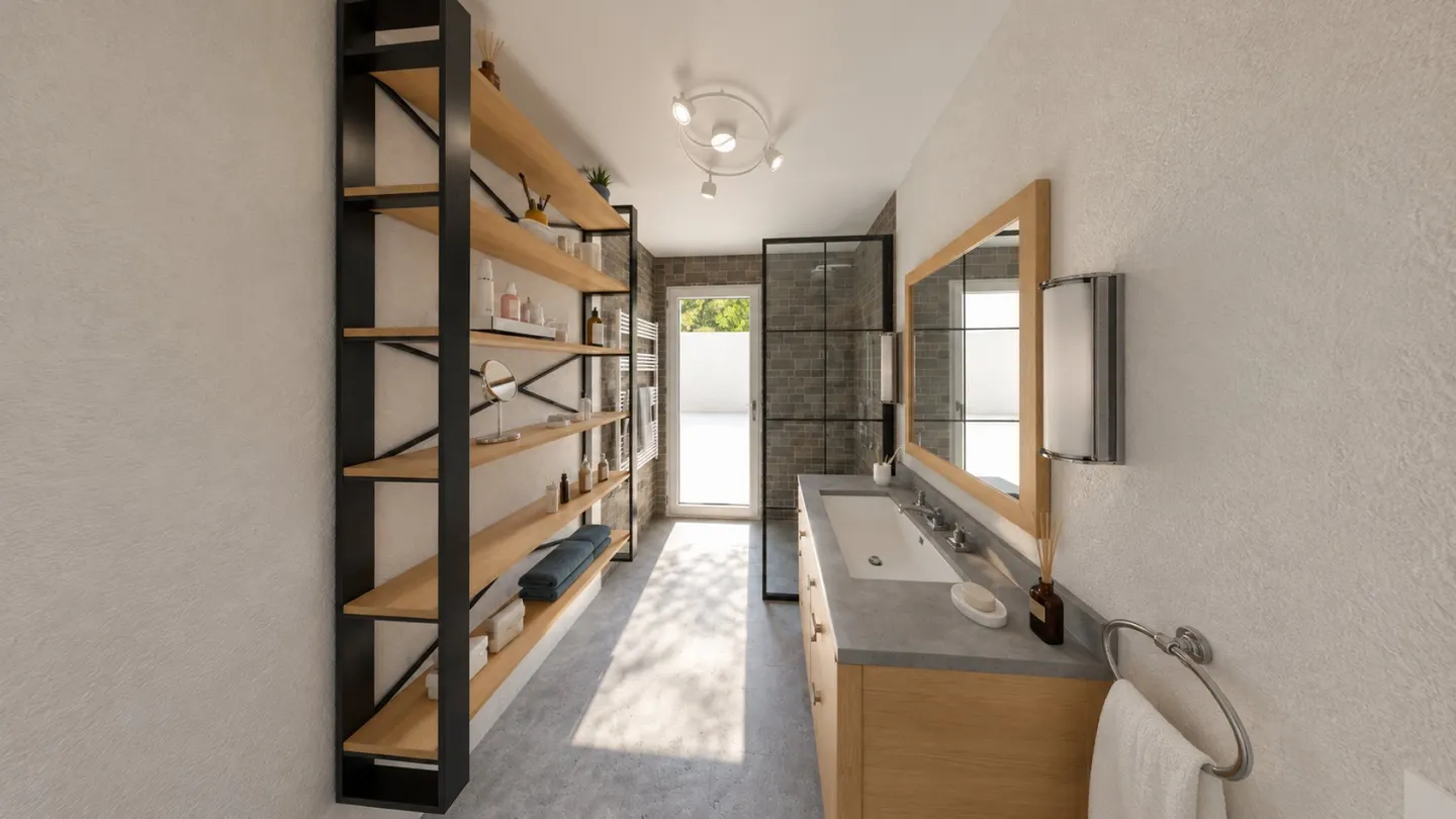 Elegantes Penthouse mit Terrassen - Foto 9 von 12