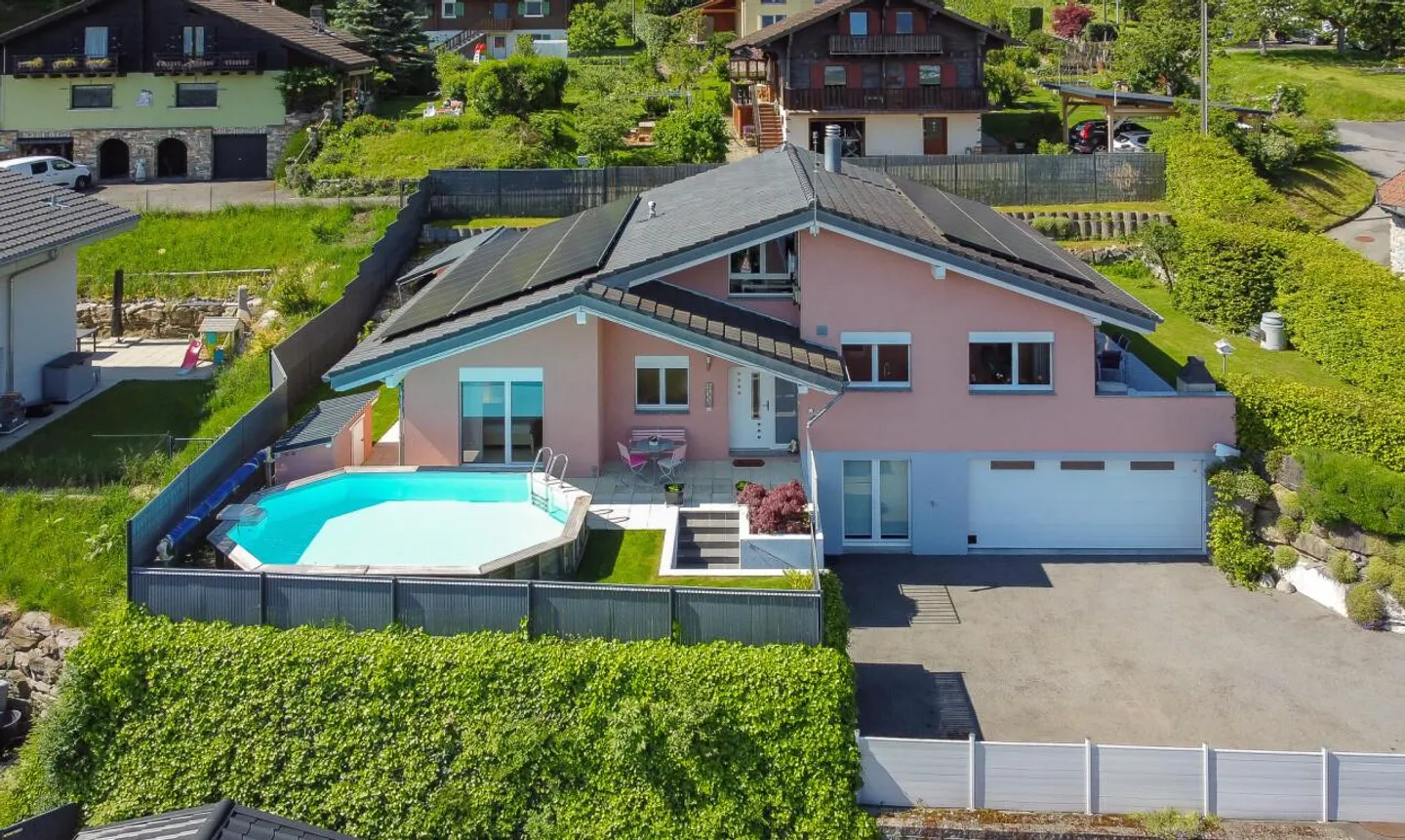 Una villa straordinaria con vista panoramica - Choëx - Foto 3 di 13