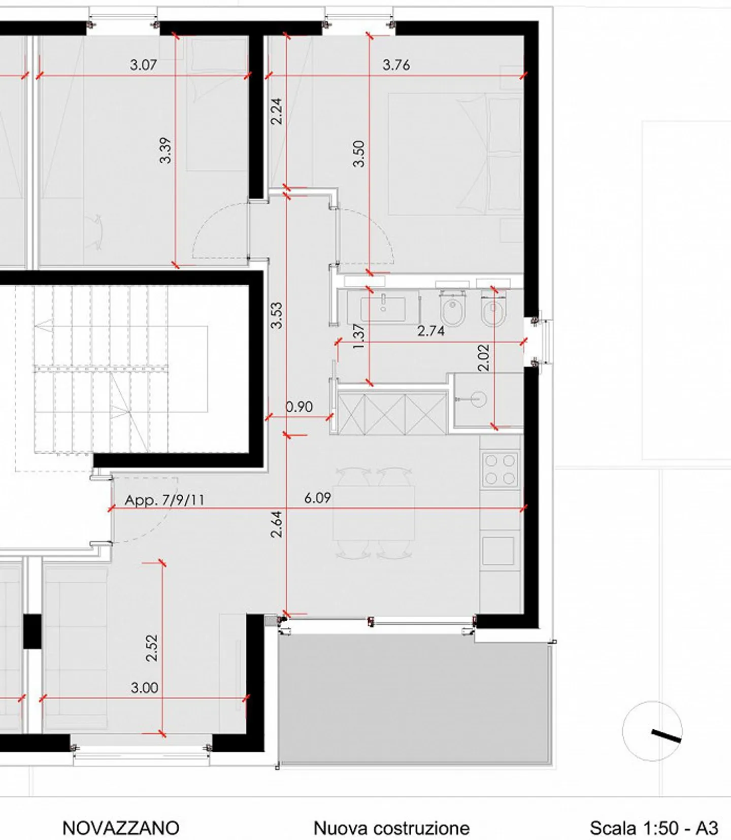 NOUVEAUX 3.5 PIÈCES AVEC TERRASSE EN PREMIÈRE LOCATION - Photo 9 sur 9