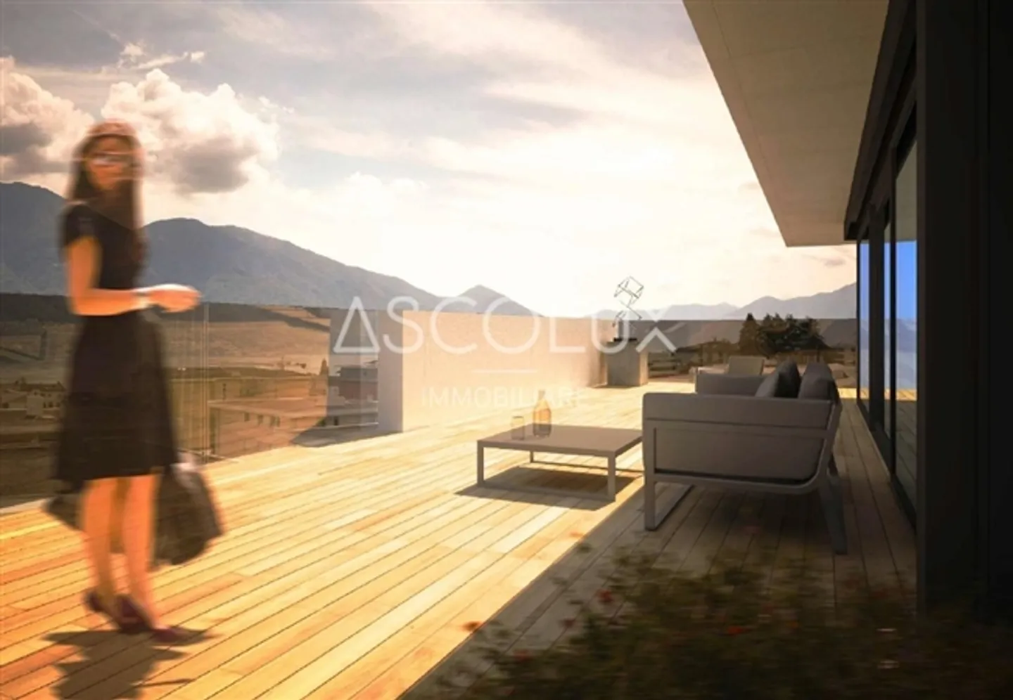 Penthouse élégant avec vue sur le lac - 3,5 pièces pleines d'élégance et de lumière | Appartement en attique de classe avec vue sur le lac - 3,5 pièces pleines d'élégance et de lumière - Photo 3 sur 10