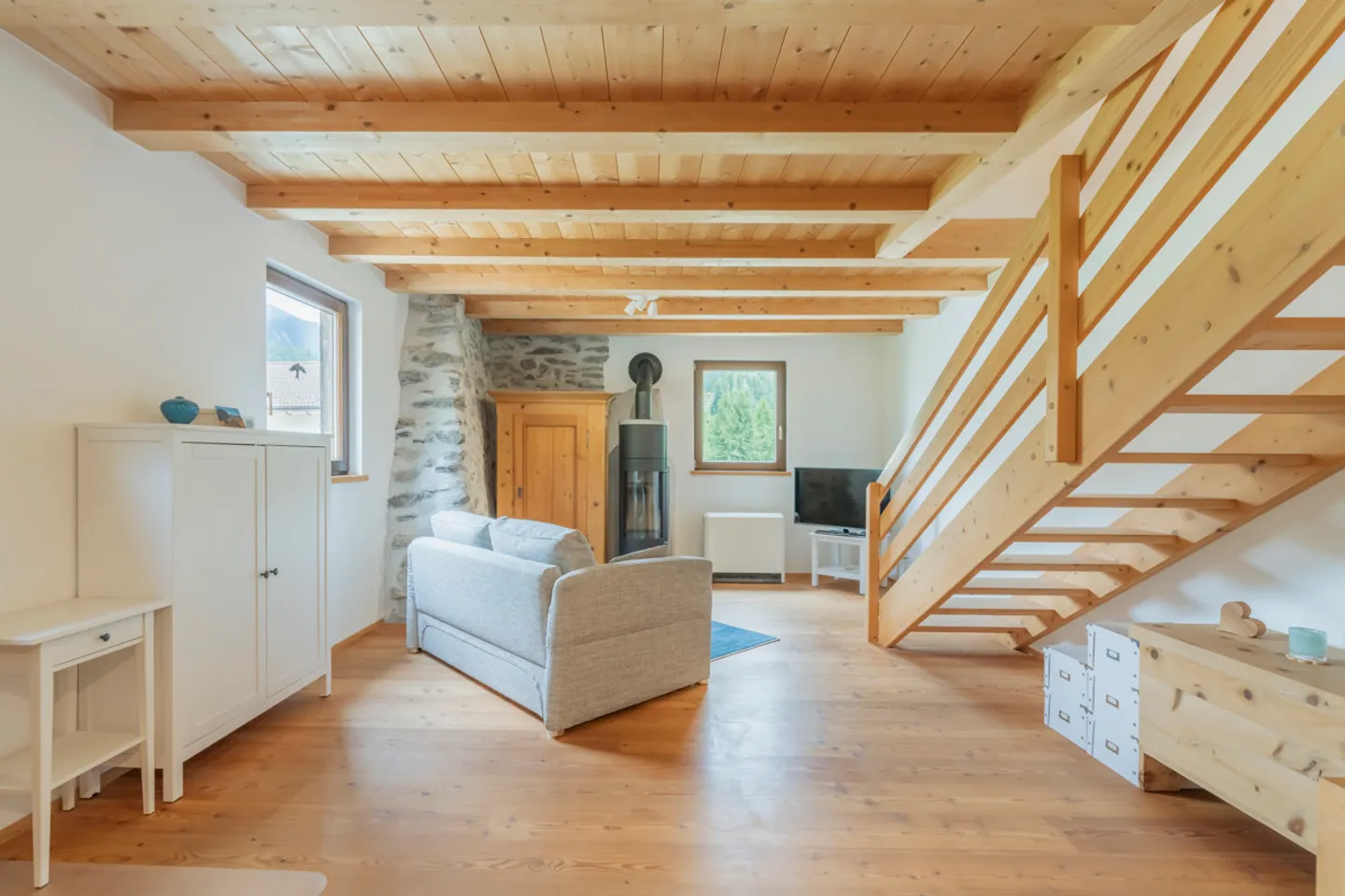 Due appartamenti o casa unifamiliare a Fuldera Daint nel Val Müstair - Foto 4 di 6