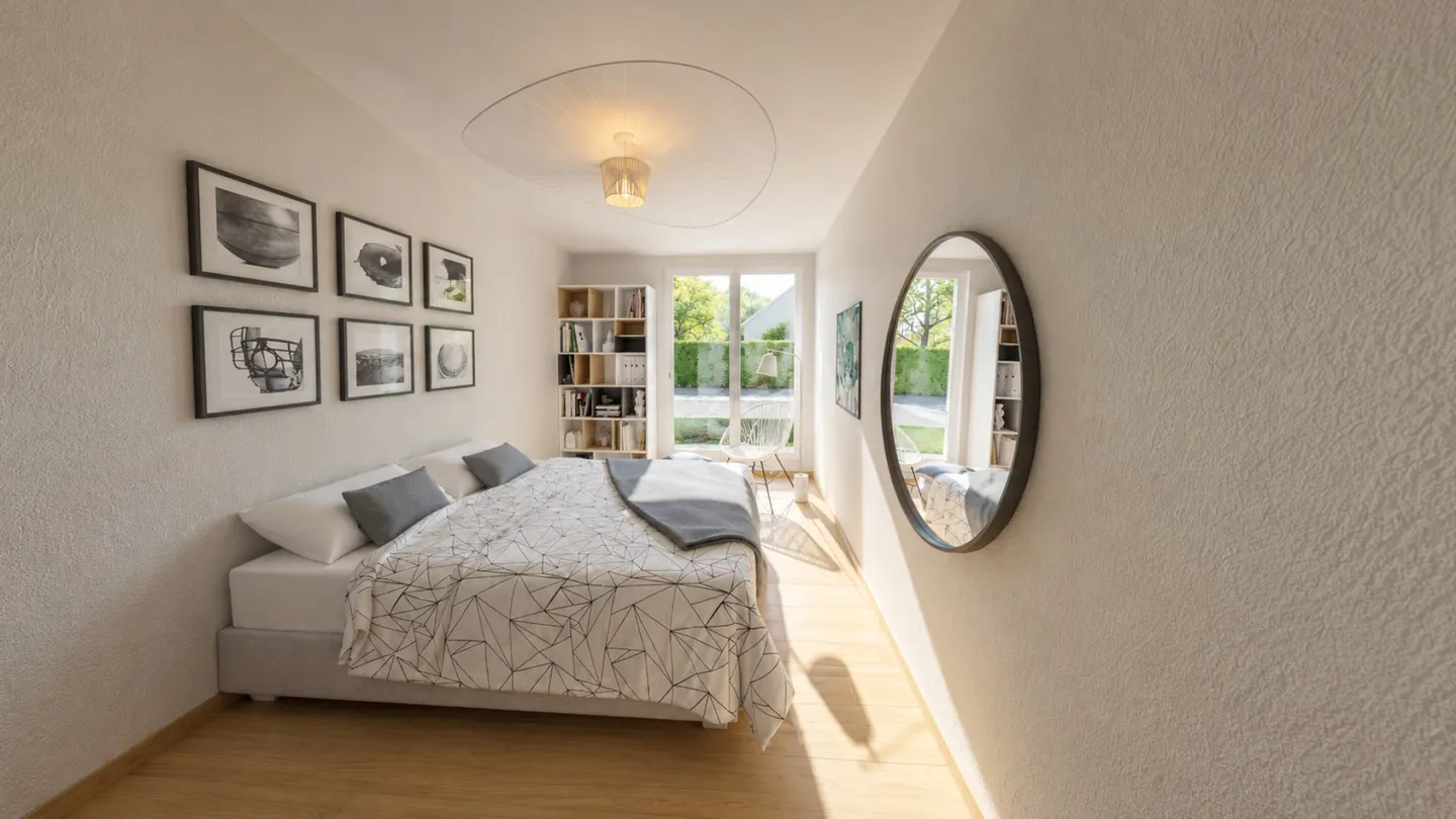 Elegantes Appartement mit Terrasse - Foto 3 von 9