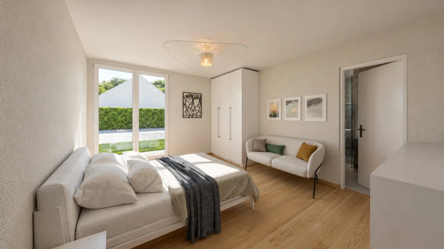 Elegantes Appartement mit Terrasse - Foto 5 von 9