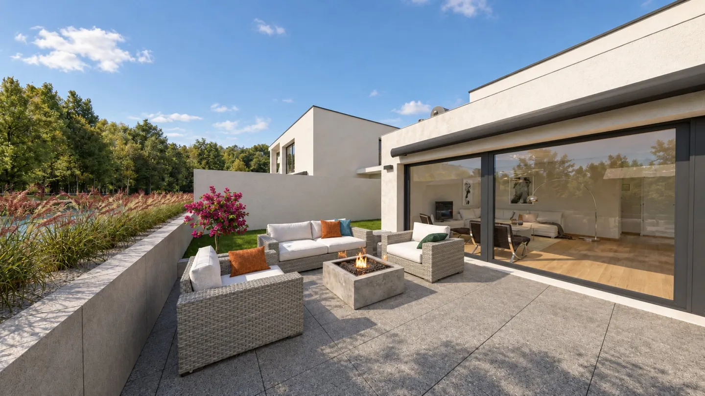 Elegantes Appartement mit Terrasse - Foto 7 von 9