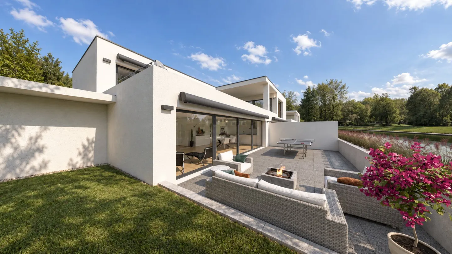 Elegantes Appartement mit Terrasse - Foto 8 von 9