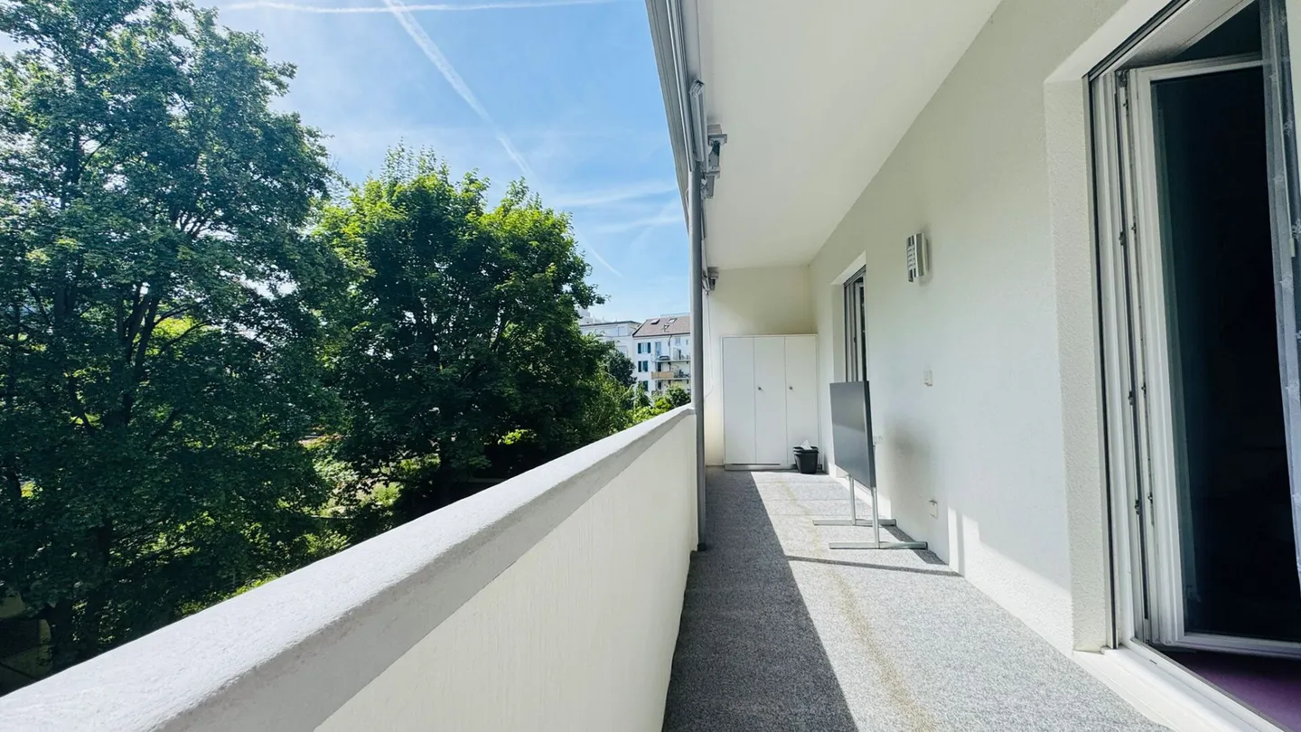 Appartement 3.5 pièces bien entretenu à Binningen avec ascenseur, balcon de 12 m² et lave-linge privé - Photo 13 sur 18