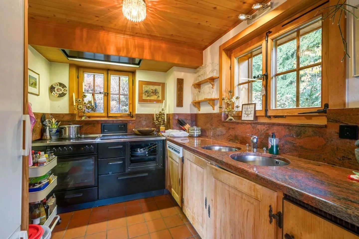 Chalet Rose: Ein grünes Friedensrefugium in La Barboleuse - Foto 6 von 35