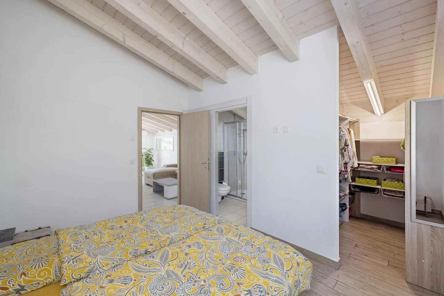 Geräumige 4,5-Zimmer-Penthouse von 146 m2 mit atemberaubendem Blick auf die Alpen - Foto 11 von 20