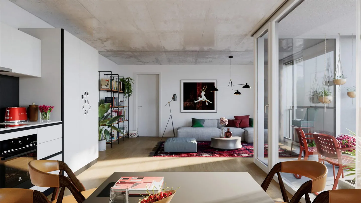 Appartamento singolo moderno in affitto - Foto 3 di 9