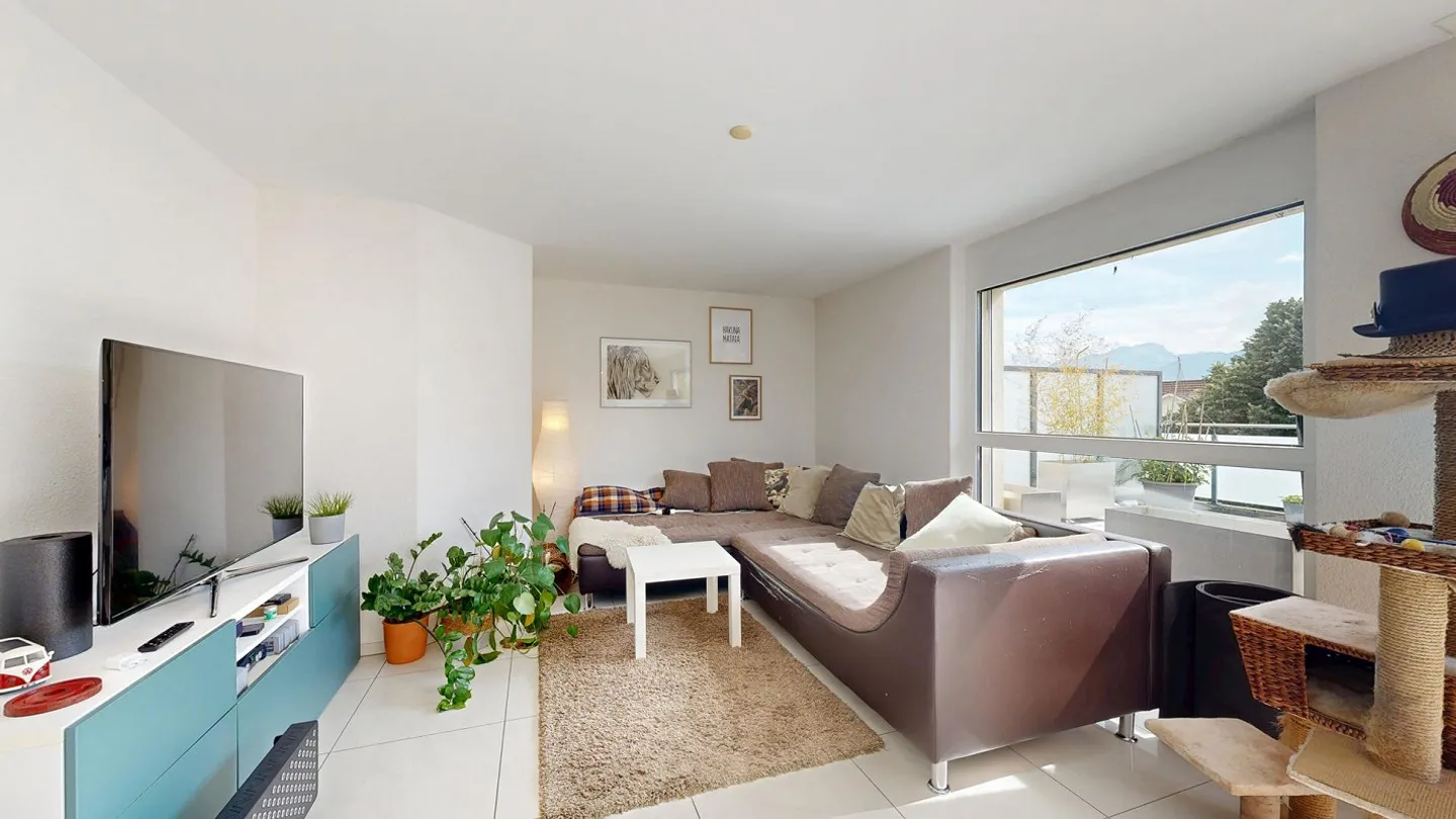 Dreamlike 3.5 Room Penthouse Apartment in Marbach - Photo 5 of 9