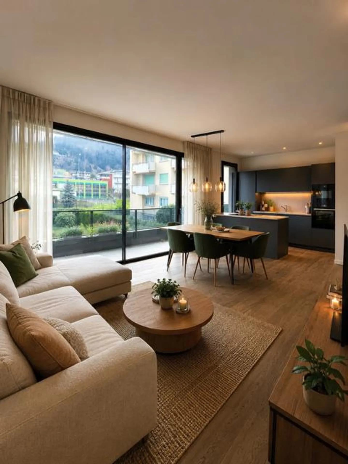 Geräumige Wohnung mit großer Terrasse - Foto 5 von 10