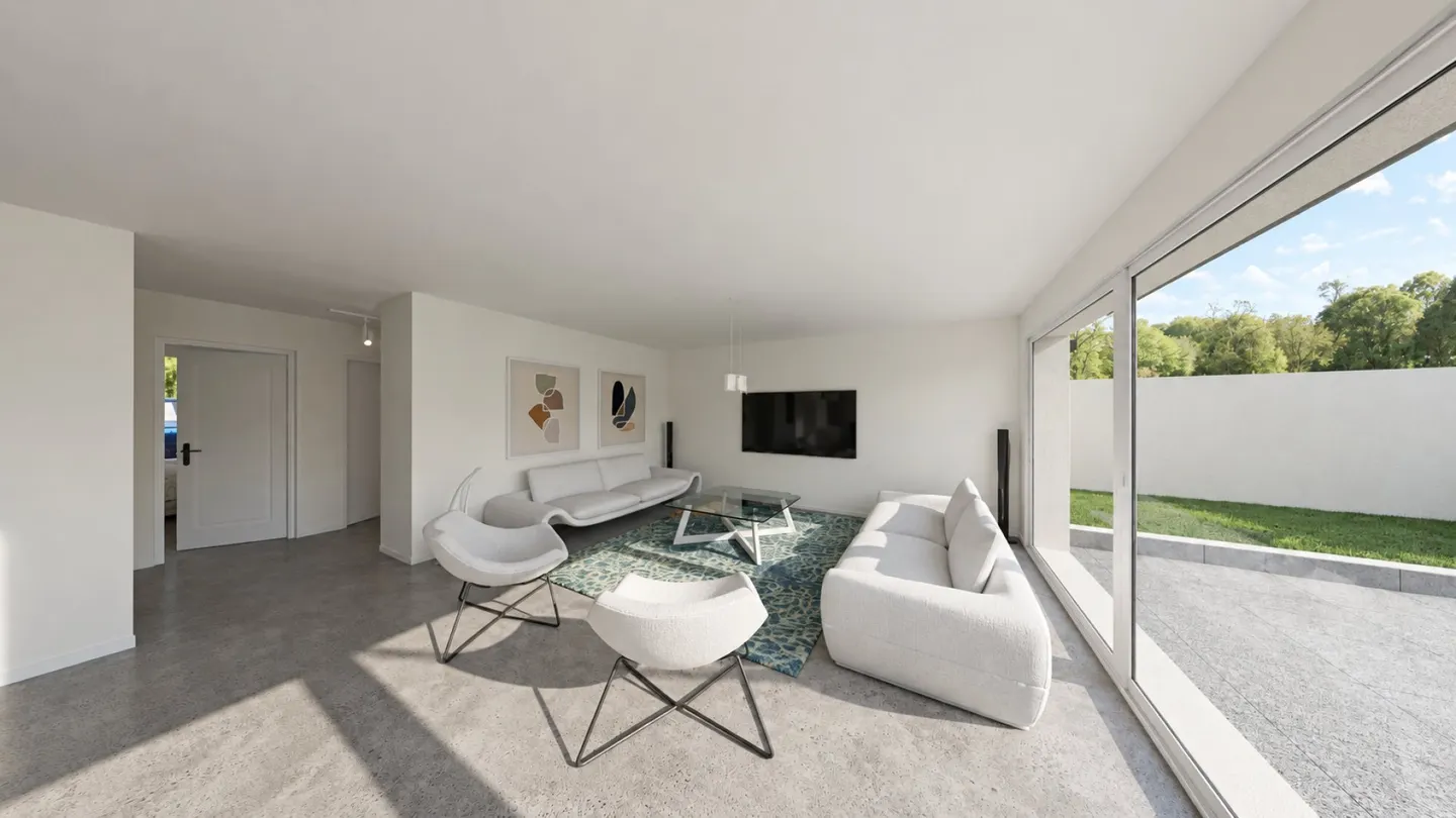 Elegantes Appartement mit Terrasse - Foto 8 von 9
