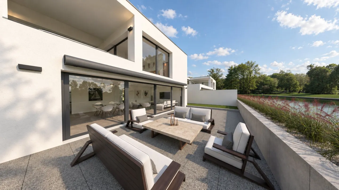 Elegantes Appartement mit Terrasse - Foto 9 von 9