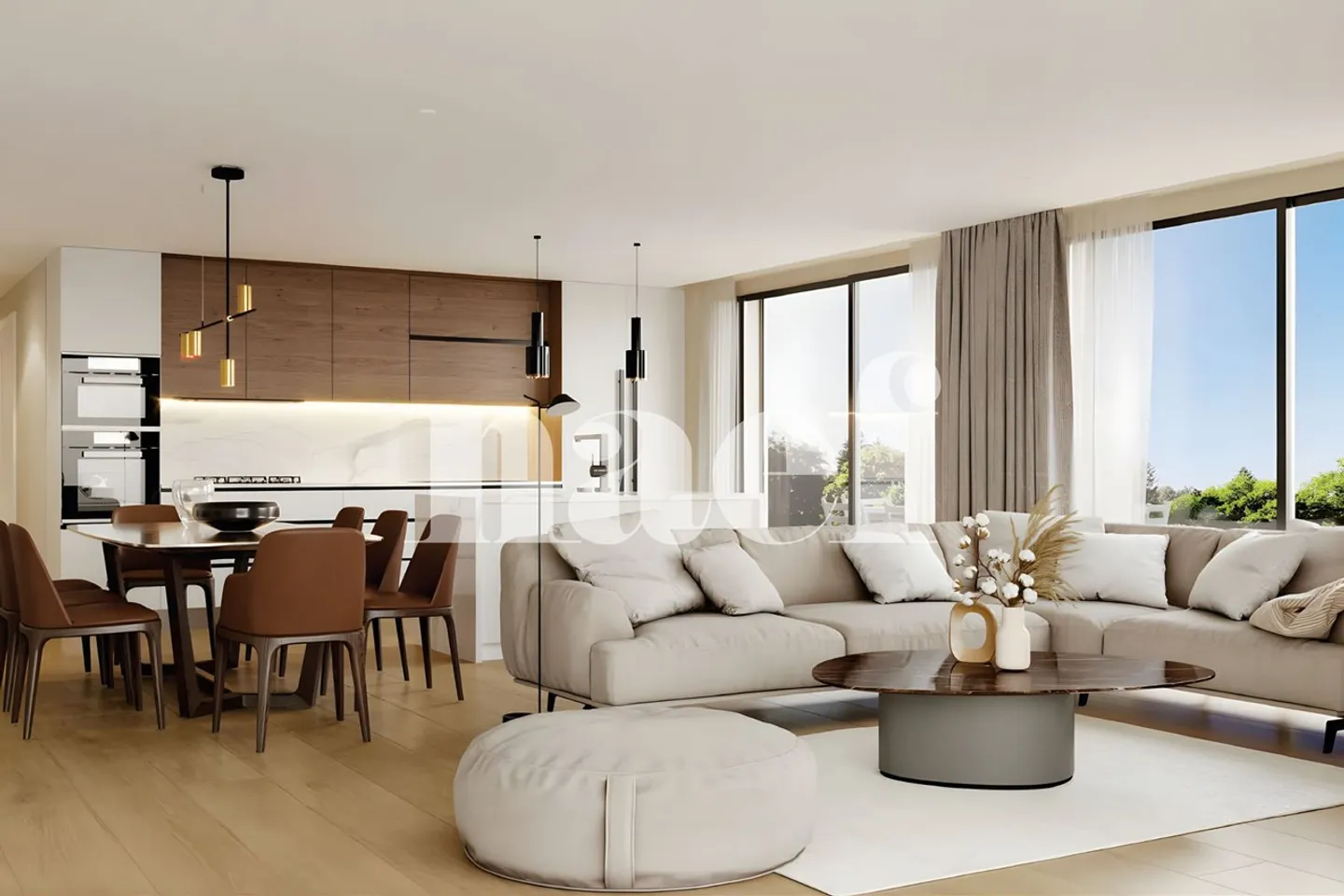 Charmante Triplex-Villa in Sorens - Foto 1 von 6