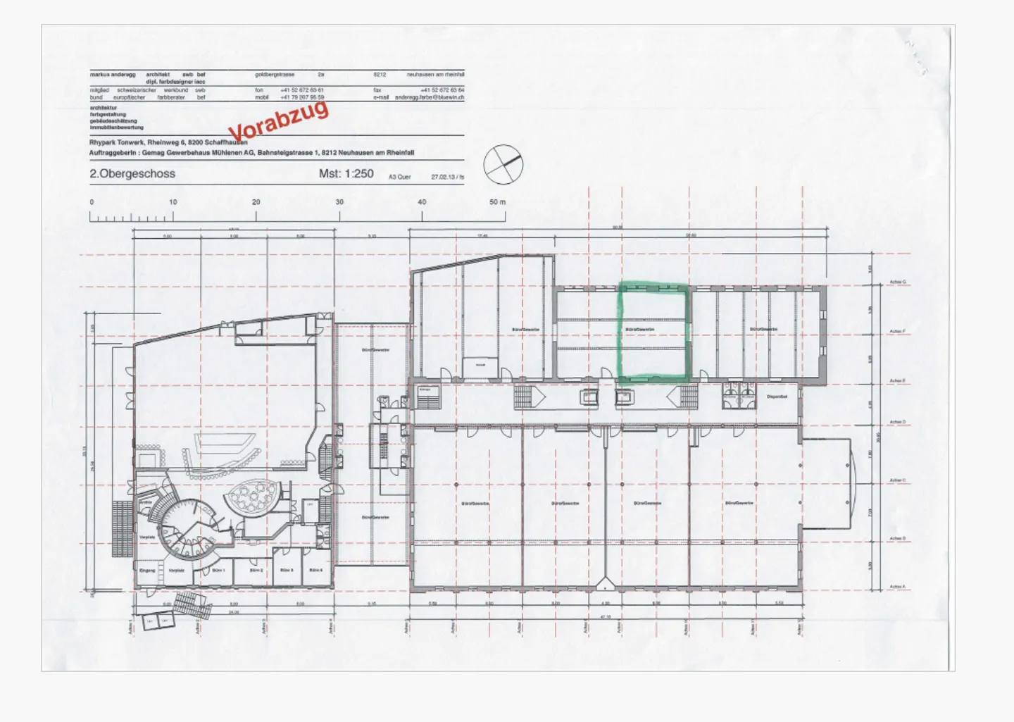 86m2 - Ufficio direttamente sul Reno - Foto 13 di 13