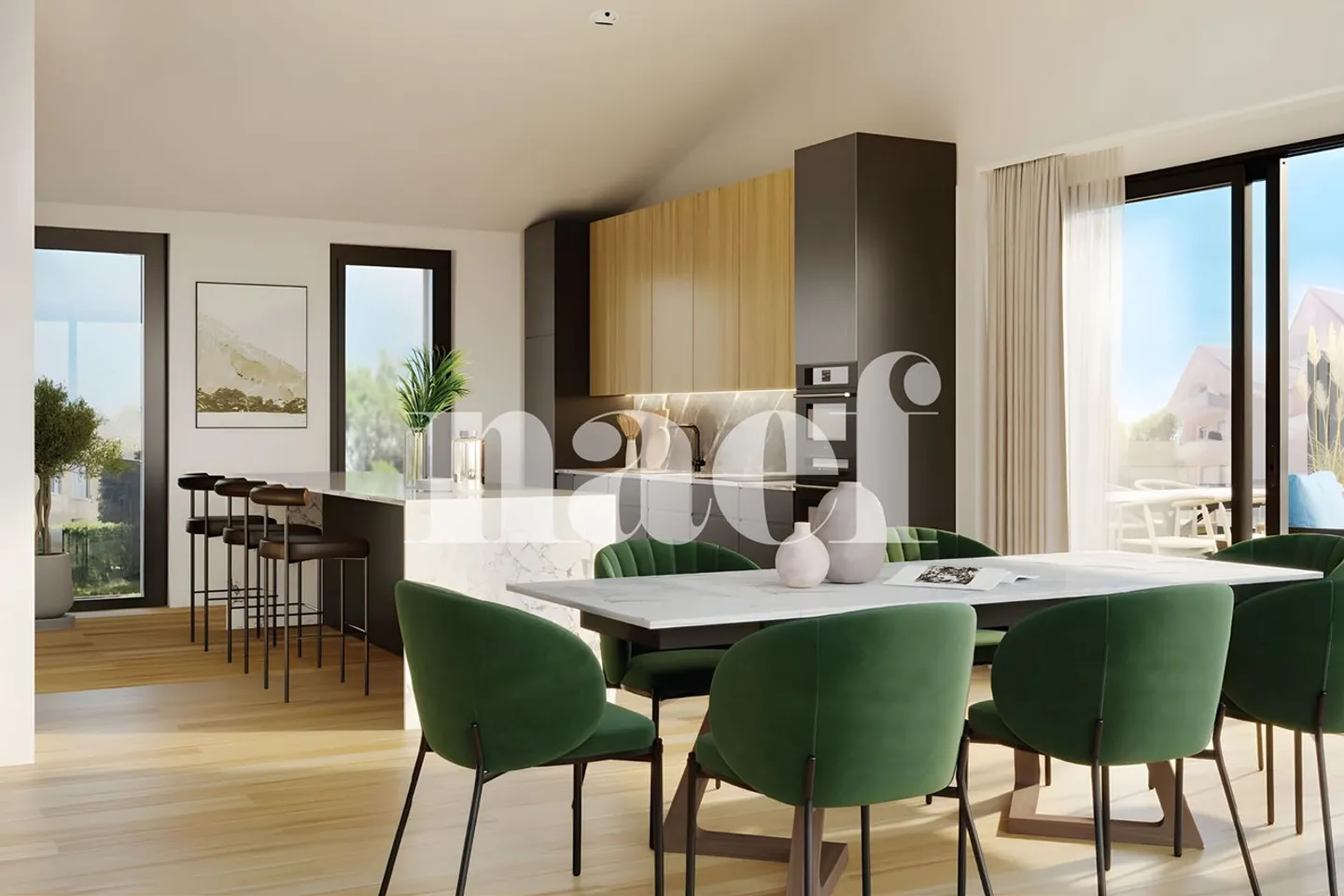 Charmante Triplex-Villa in Sorens - Foto 4 von 6