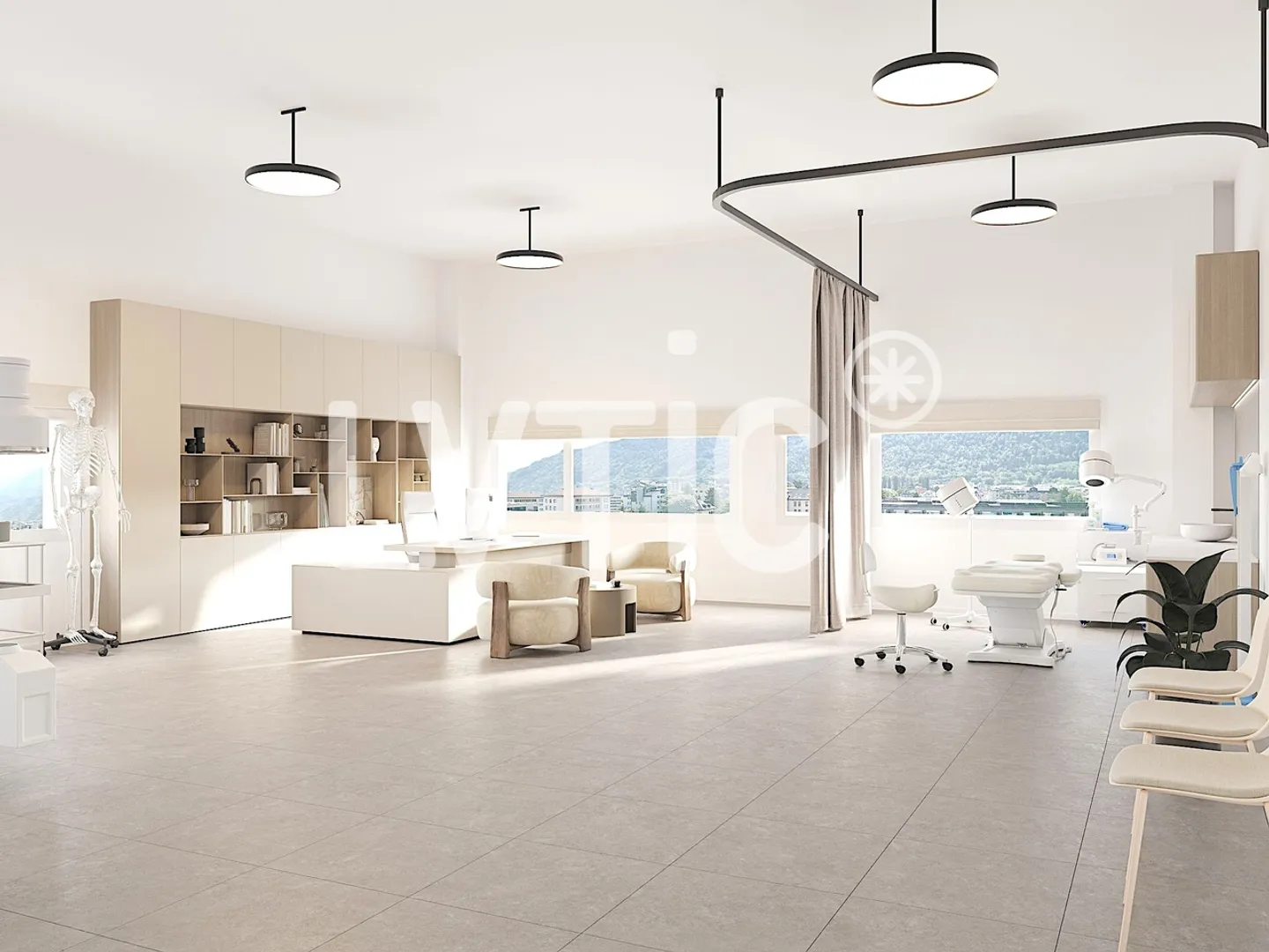 Räume, Büros, 600 m2 teilbare Büros zur Miete in Martigny - Foto 4 von 10