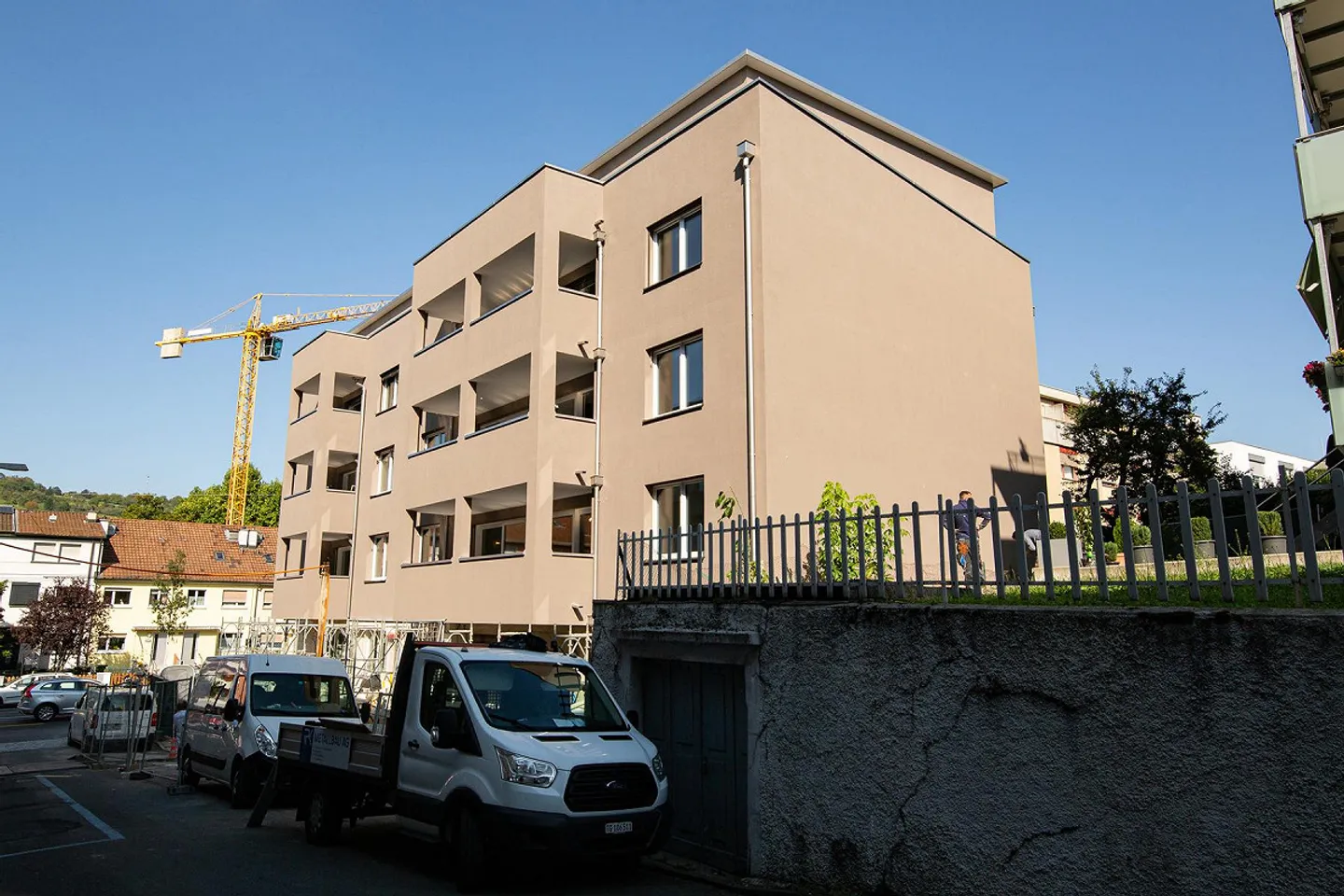 Motorradparkplatz in Riehen - Foto 1 von 1
