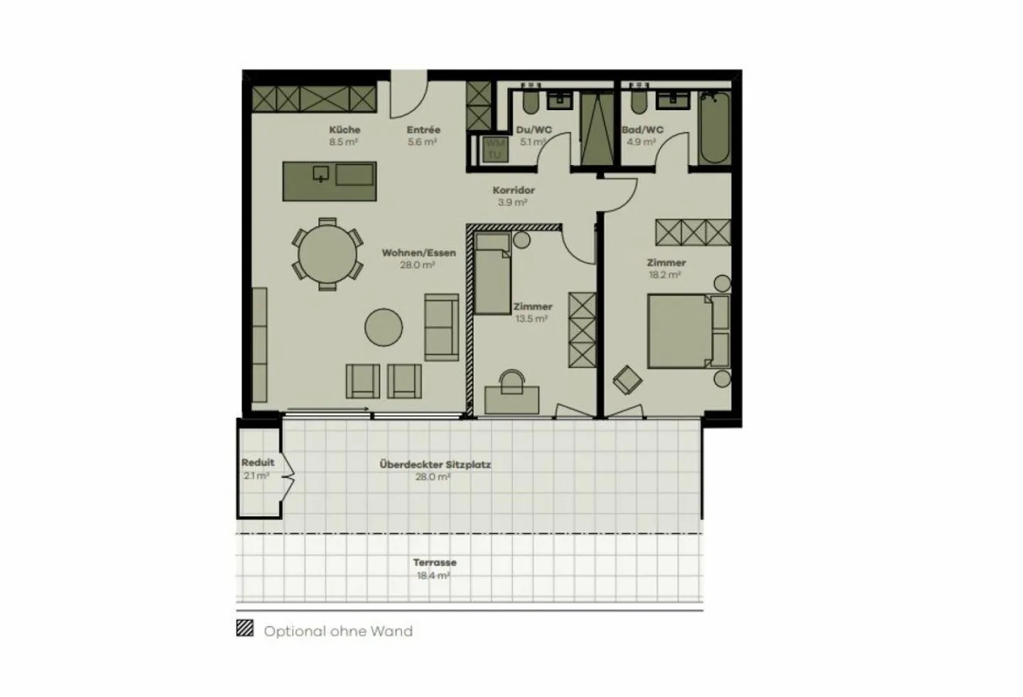 New apartment in Bolligen - Available 2027 - Photo 4 of 5