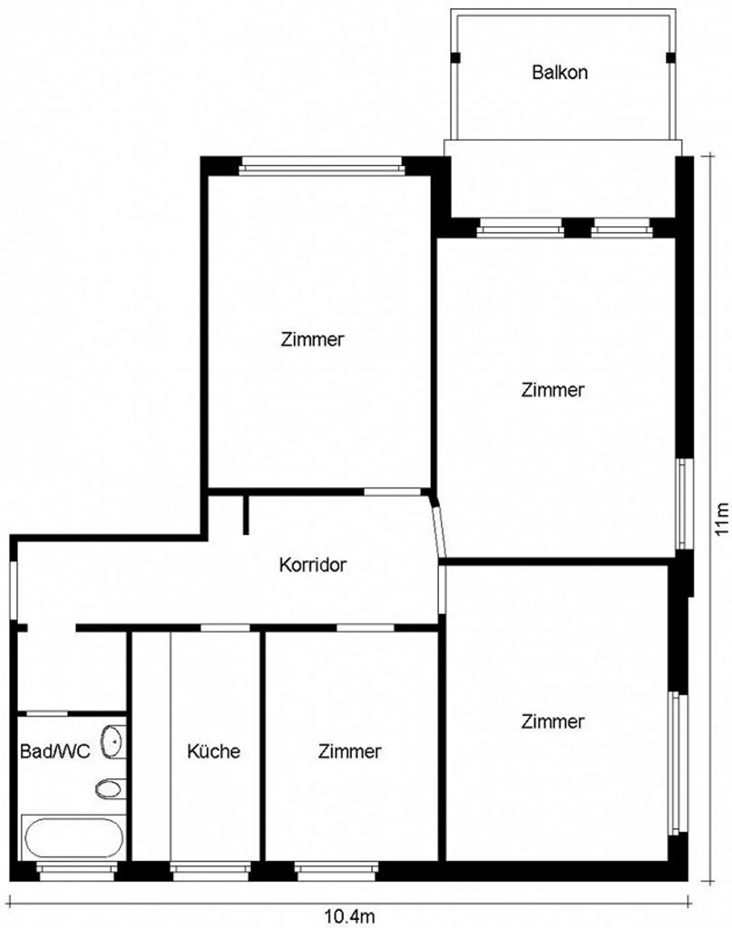 Your new apartment next to the school and the sports field - Photo 10 of 10