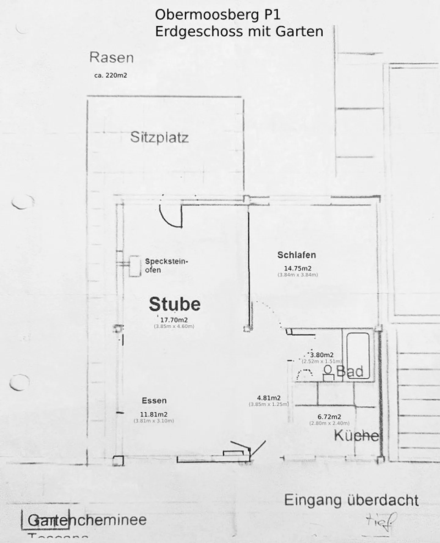 2.5 Zimmer, 60 m², Erdgeschoss mit Weitblick - Foto 8 von 8