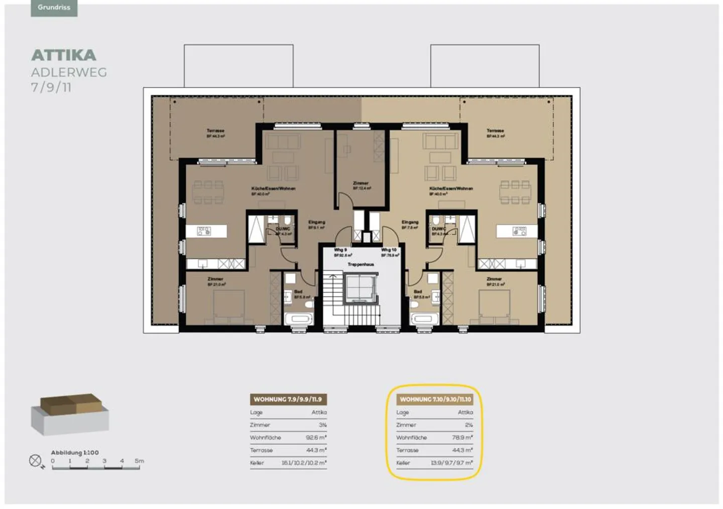 Vivere con una grande e spaziosa terrazza attica - Foto 11 di 11