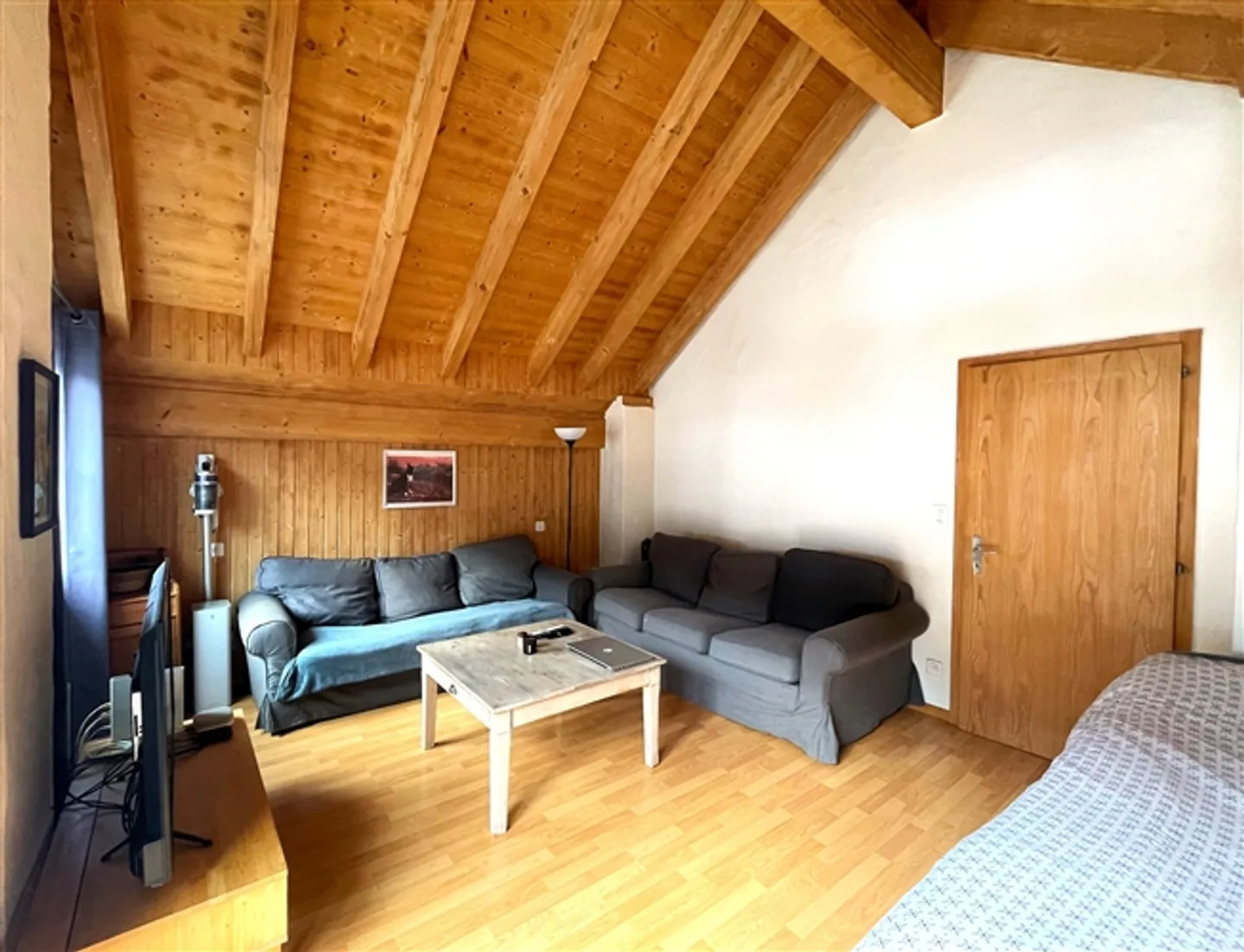 Charmante Wohnung in Moleson - Foto 6 von 9