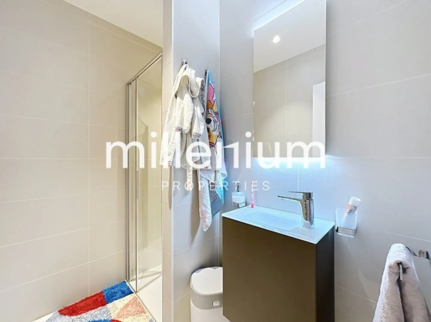 Zeitgenössische Wohnung mit privatem Garten - Chambésy - Foto 10 von 12