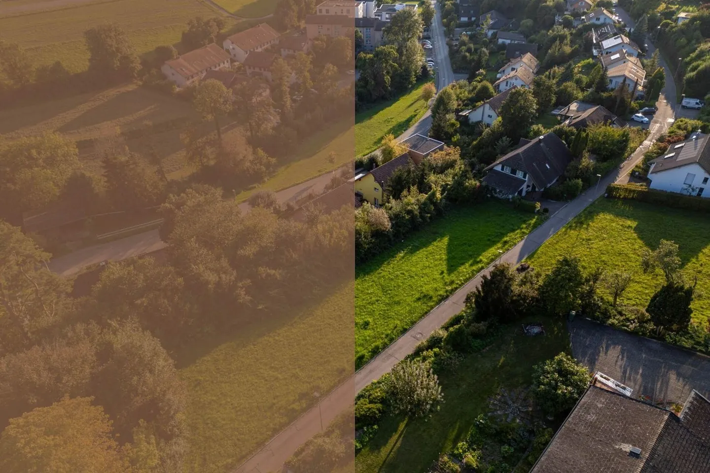 Terrain de construction de rêve dans un emplacement ensoleillé en pente avec vue sur les Alpes copie - Photo 1 sur 13