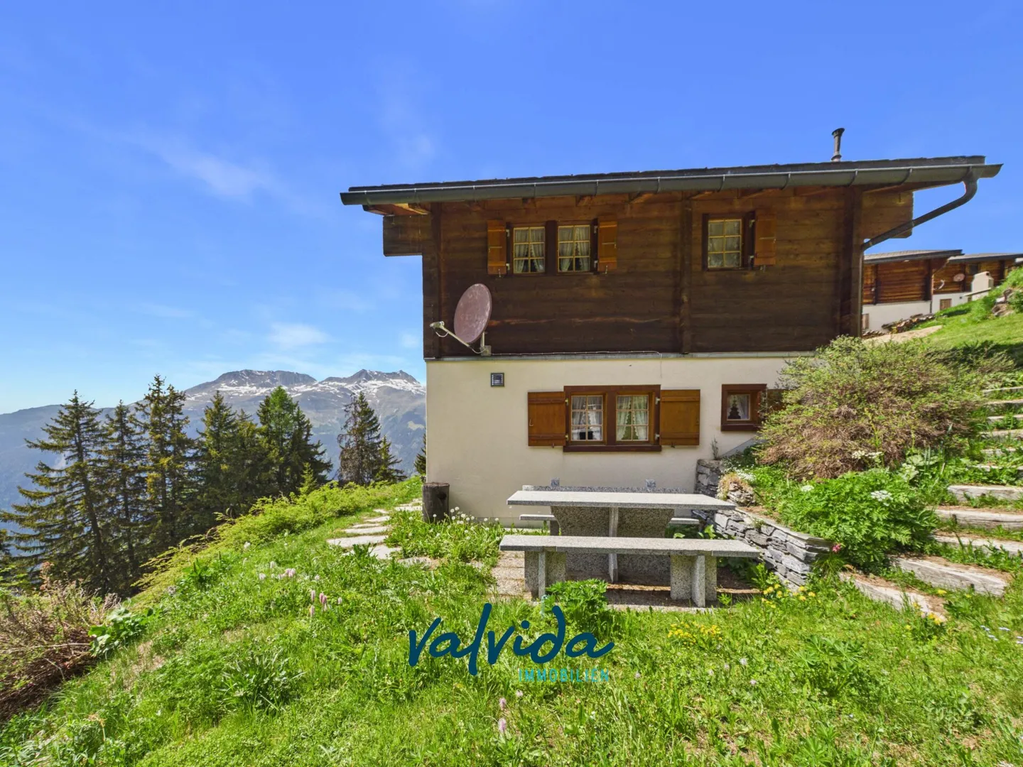 Charmante cabane de montagne avec vue imprenable à Chäserstatt (commune d'Ernen) - Photo 8 sur 9