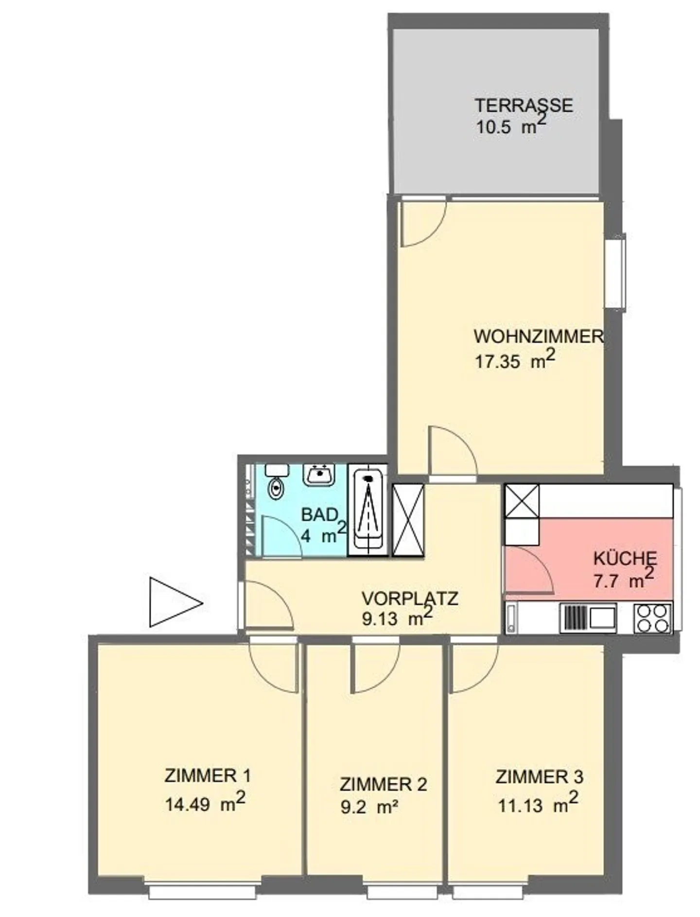 Wohnung mieten - Foto 8 von 9